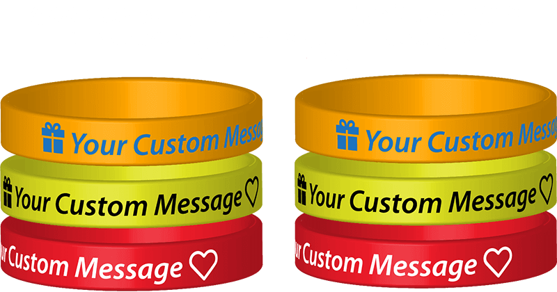Amazoncom  Personalized Silicone Wristbands Bulk with Text Message Custom  Rubber Bracelets Customized Rubber Band Bracelets for Events  MotivationFundraisers AwarenessNoctilucous Personalized rubber bracelets  custom bracelets wristbandssilicone 